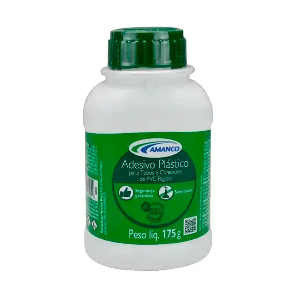 Adesivo Frasco C/Pincel 175G Amanco Cx 12 Peças